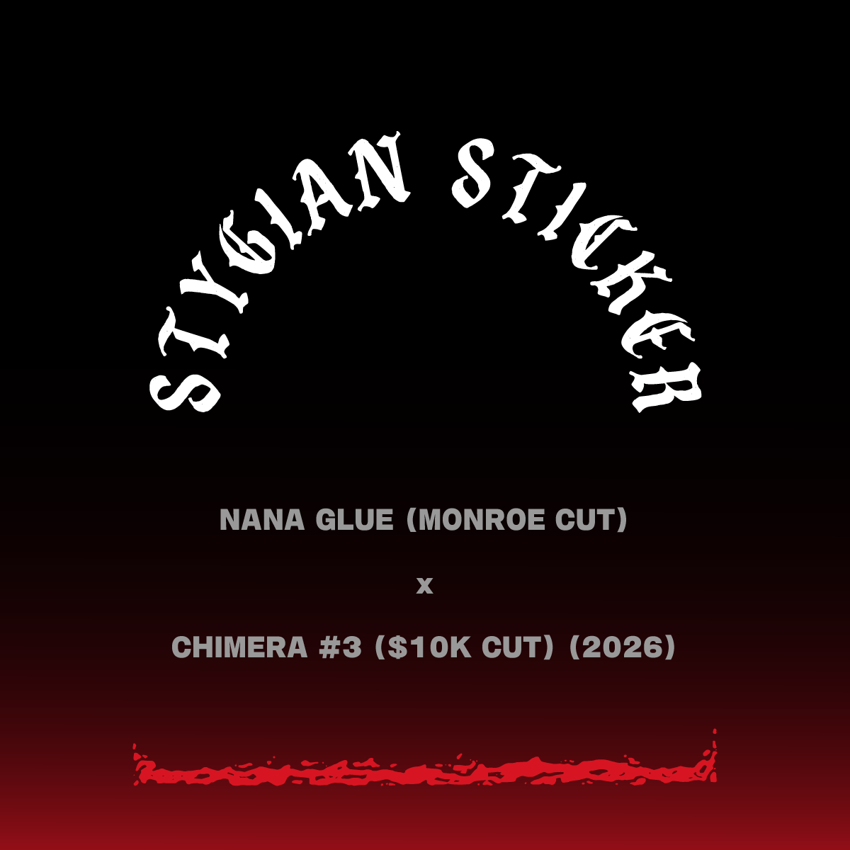 STYGIAN STICKER